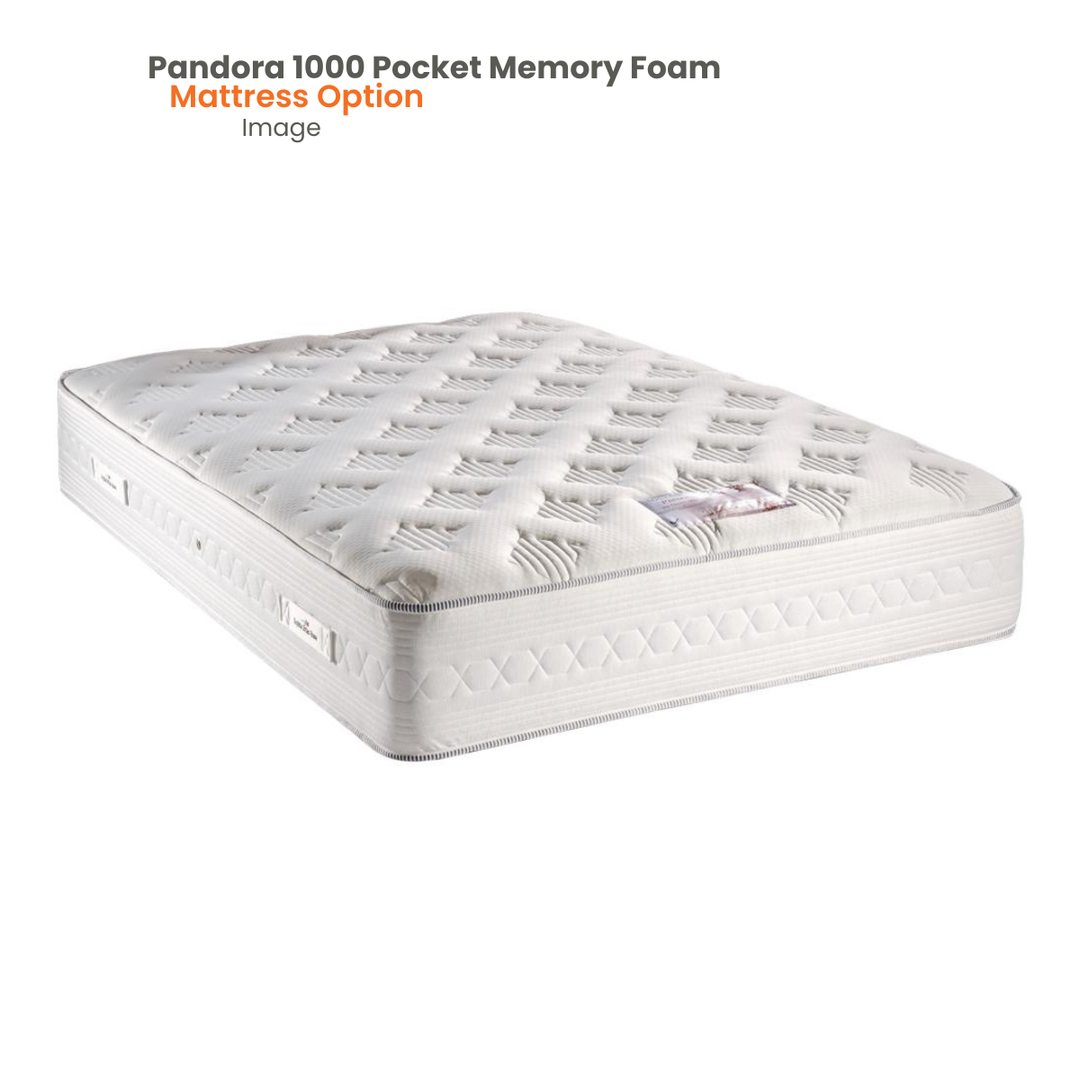 Kids Low Divan Bed on Wooden Legs