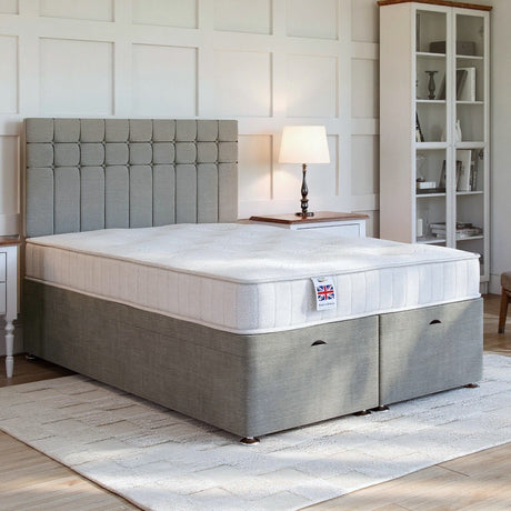 Amalfi Ottoman Bed Set with Strutted Headboard