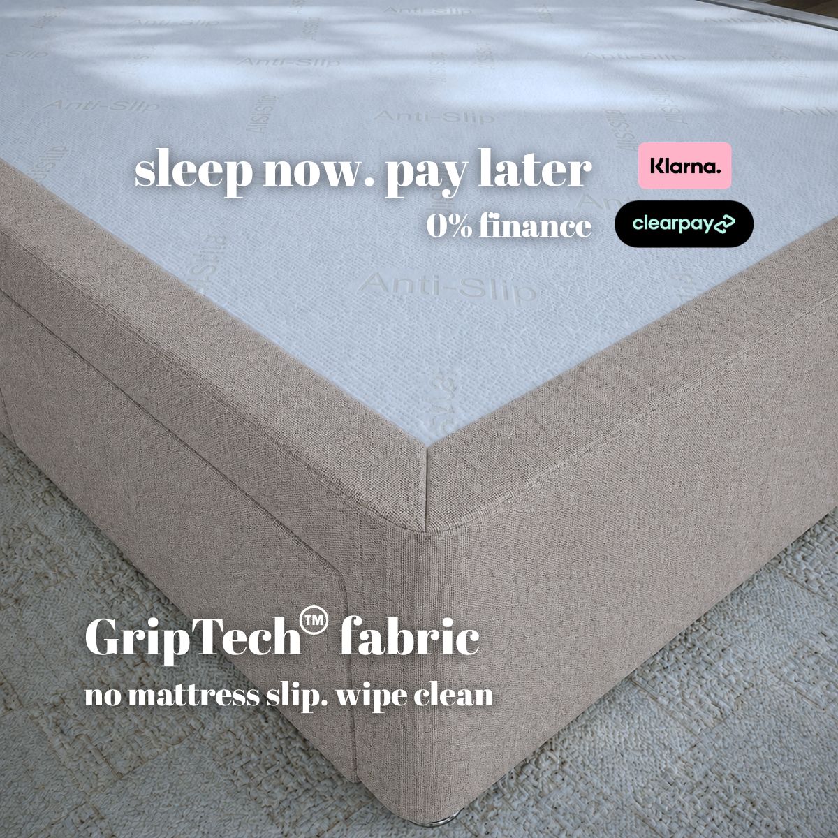 Artisan Essentials Platform Top Divan Bed Base Only | Divan Base Direct