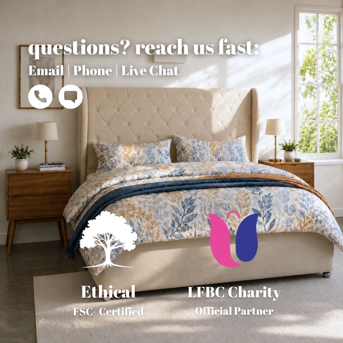 Artisan Luxury Platform Top Divan Bed Base Only | Divan Base Direct