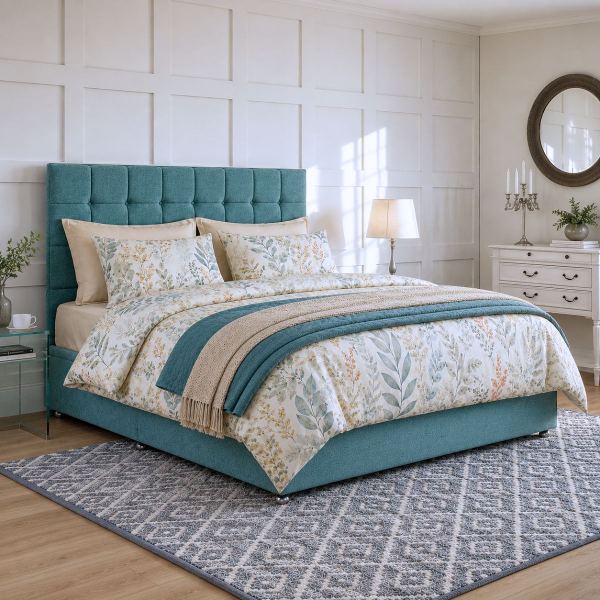 Artisan Side Lift Ottoman Storage Divan Bed Base | Divan Base Direct