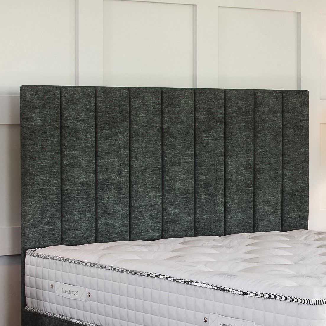 Grey Charcoal Platform Top Divan Bed Base