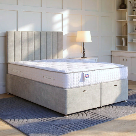 Florence Ottoman Bed Set with Strutted Headboard