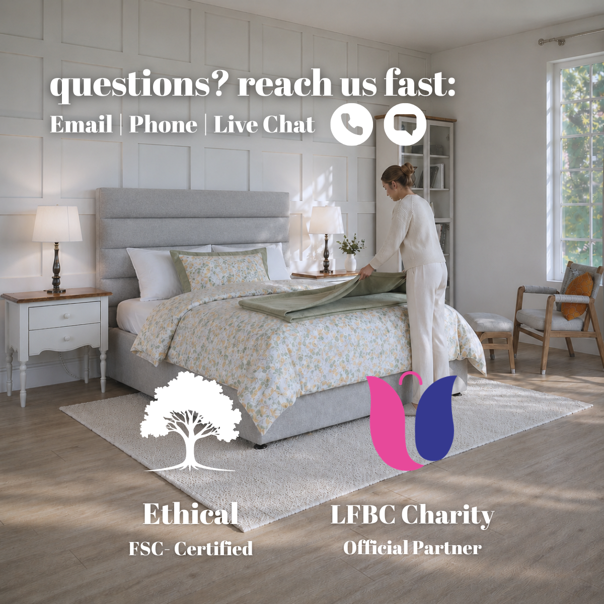 Grandeur Platform Top Divan Bed Base Only | Divan Base Direct