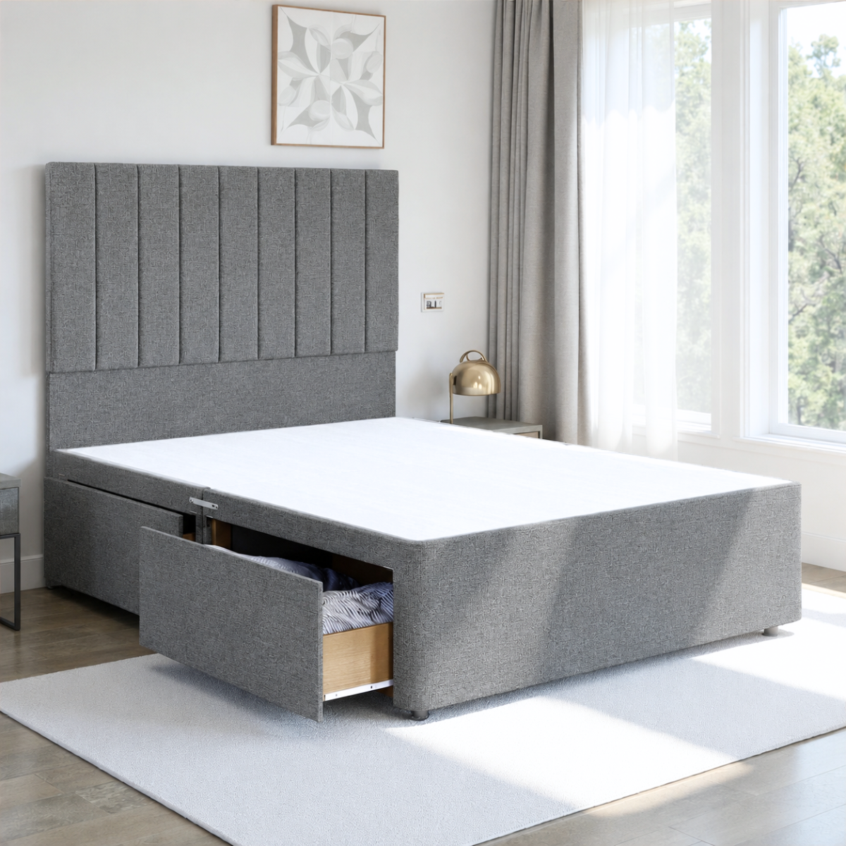 Signature Heavy Duty Divan Bed Base Only | Divan Base Direct