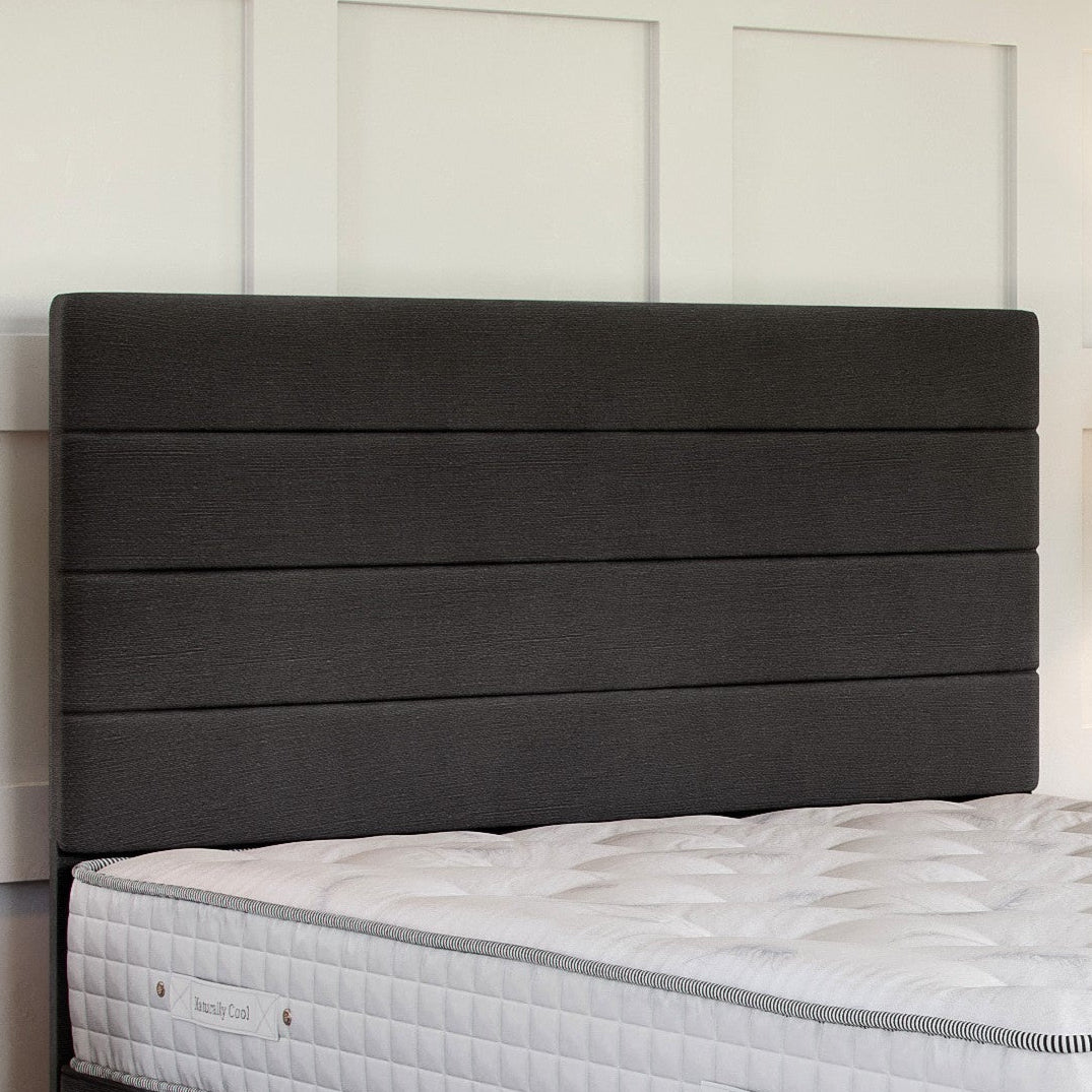 Grey Slate Platform Top Divan Bed Base