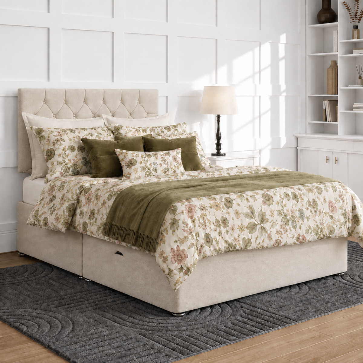 Signature Ottoman Storage Side Lift Divan Bed Base