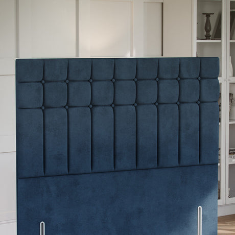 Amalfi Floor Standing Upholstered Headboard Headboard Divan Base Direct