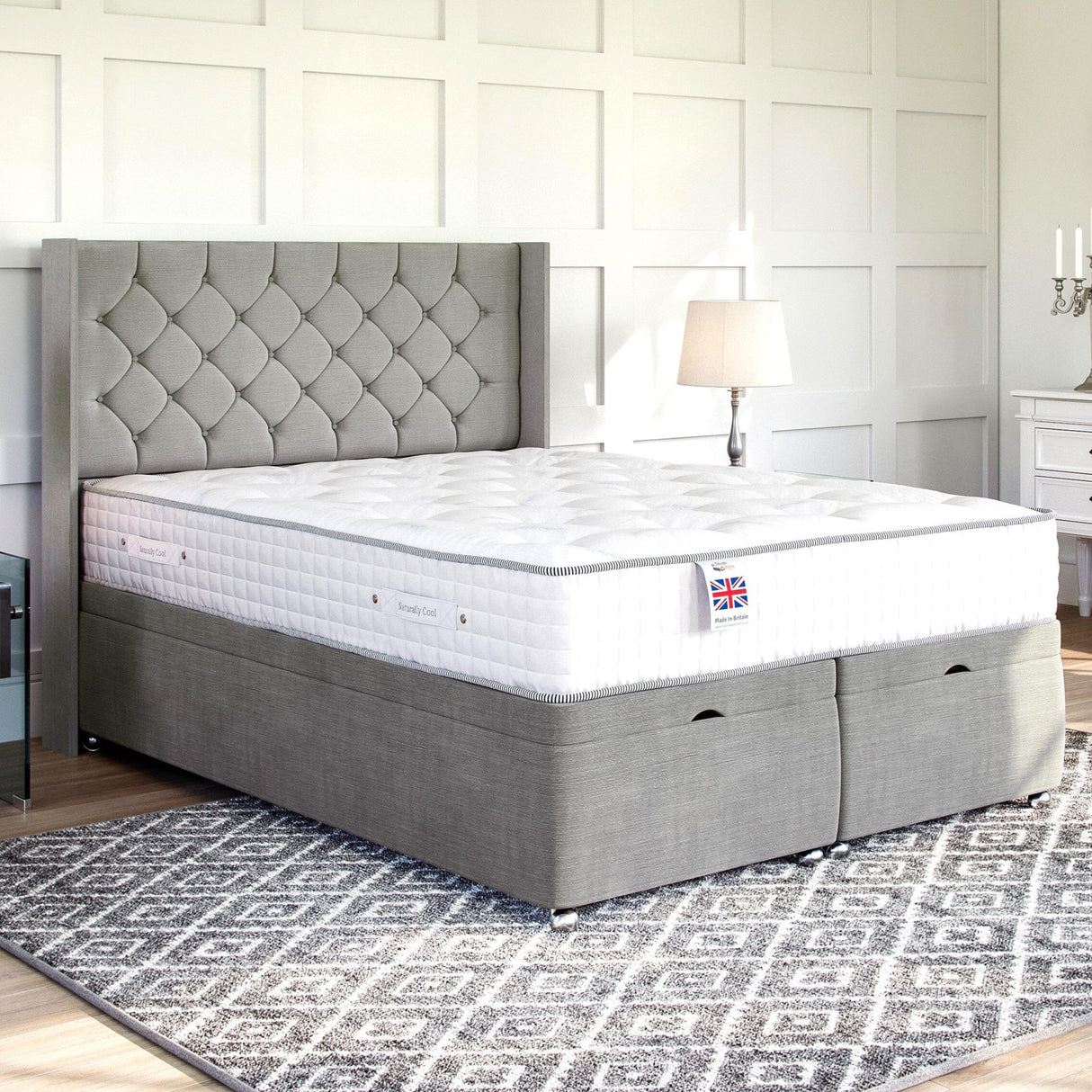Artisan End Lift Ottoman Storage Divan Bed Base Divan Ottoman Base Divan Base Direct