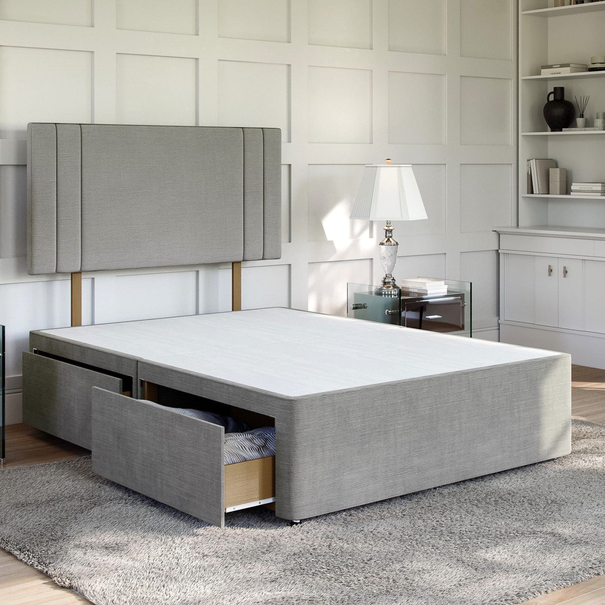 Artisan Essentials Platform Top Divan Bed Base Only Divan Base Divan Base Direct