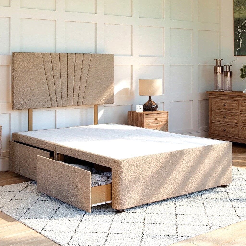 Bathwick Divan Bed Set with Strutted Headboard Divan bed Divan Base Direct