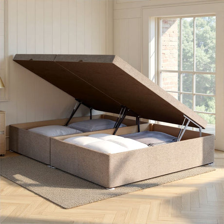 Grandeur Luxury Side Lift Ottoman Divan Bed Base Divan Ottoman Base Divan Base Direct