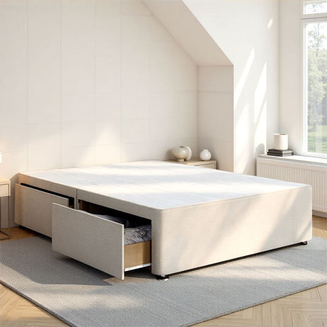 Grandeur Reinforced Platform Top Divan Bed Base Only Divan Base Divan Base Direct