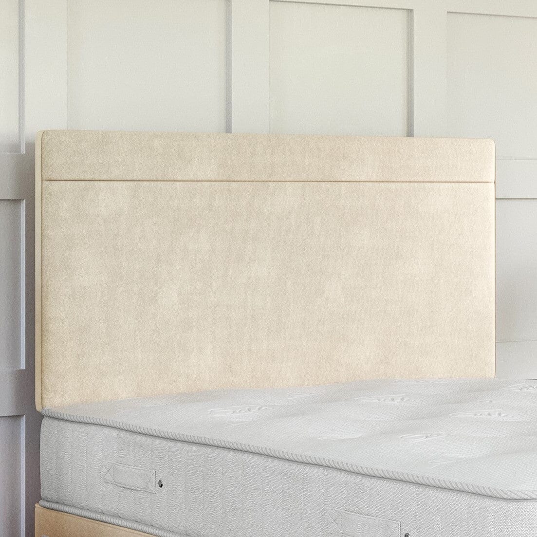 Lucca Divan Bed Set with Strutted Headboard Divan bed Divan Base Direct