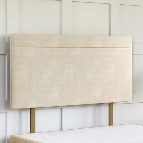 Lucca Strutted Upholstered Headboard Headboard Divan Base Direct