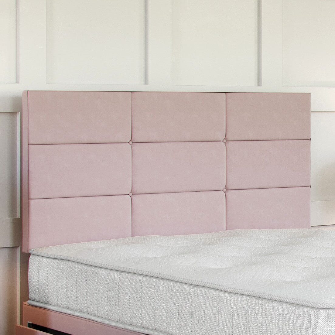 Ravenna Divan Bed Set with Strutted Headboard Divan bed Divan Base Direct