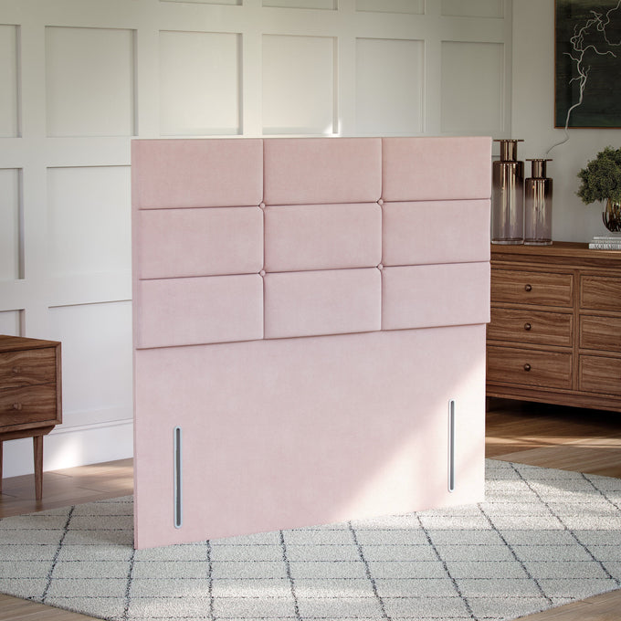 Ravenna Floor Standing Upholstered Headboard Headboard Divan Base Direct