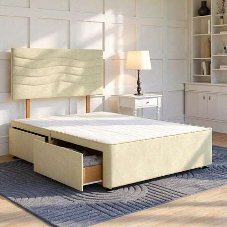 Sandringham Divan Bed Set with Strutted Headboard Divan bed Divan Base Direct