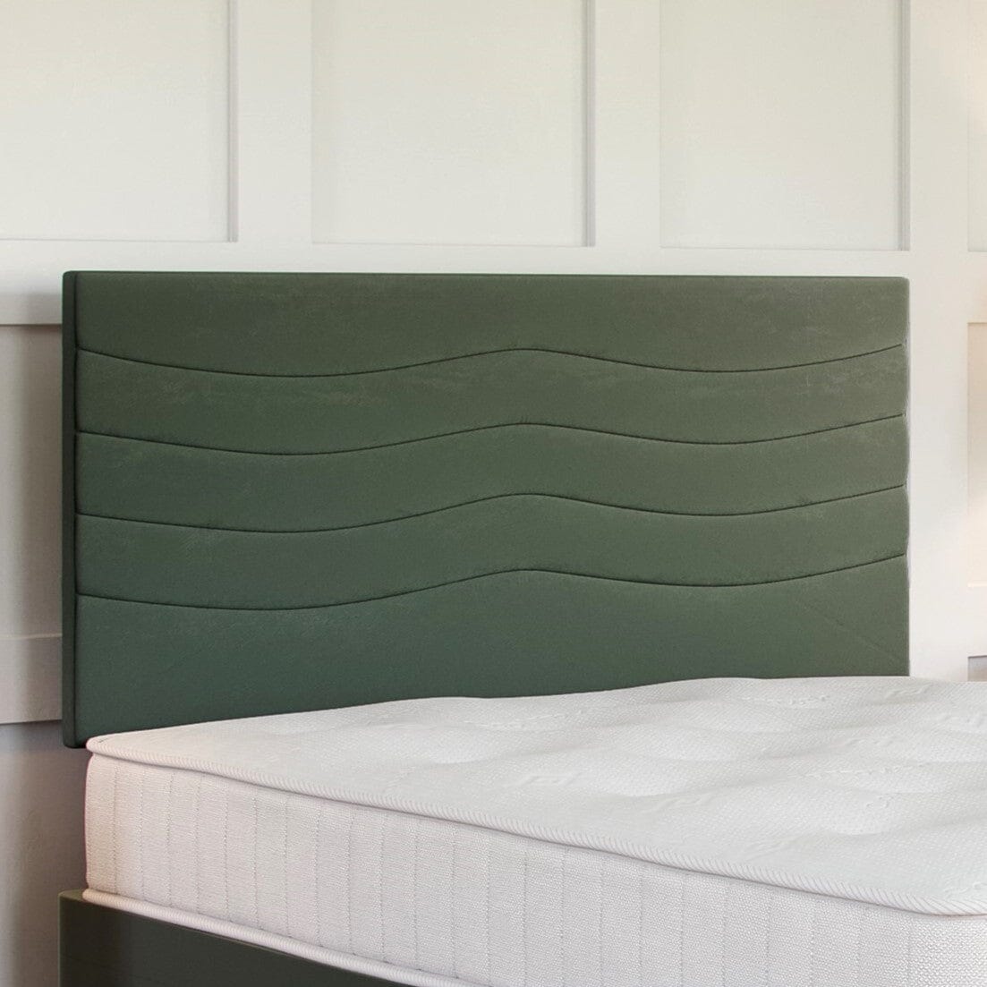 Sandringham Strutted Upholstered Headboard Headboard Divan Base Direct