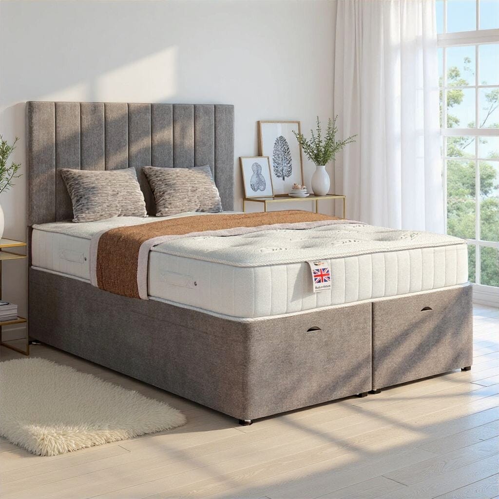 Signature Ottoman Storage End Lift Divan Bed Base | Divan Base Direct