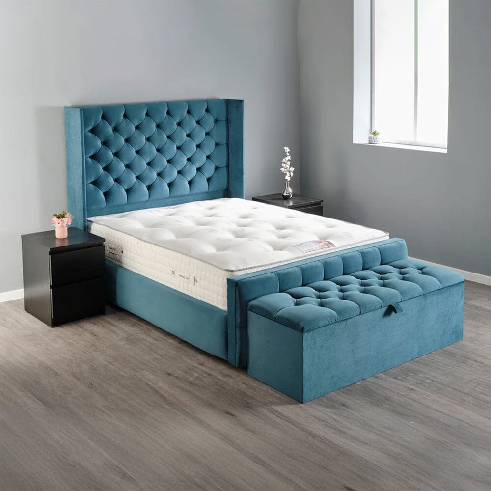 Vega Ottoman Storage Box Ottoman Storage Boxes Divan Base Direct