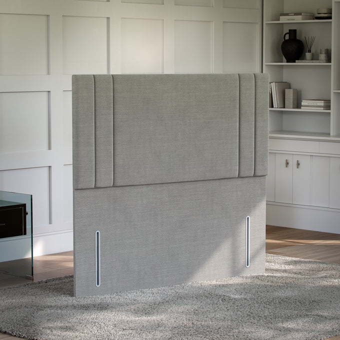 Verona Floor Standing Upholstered Headboard Headboard Divan Base Direct