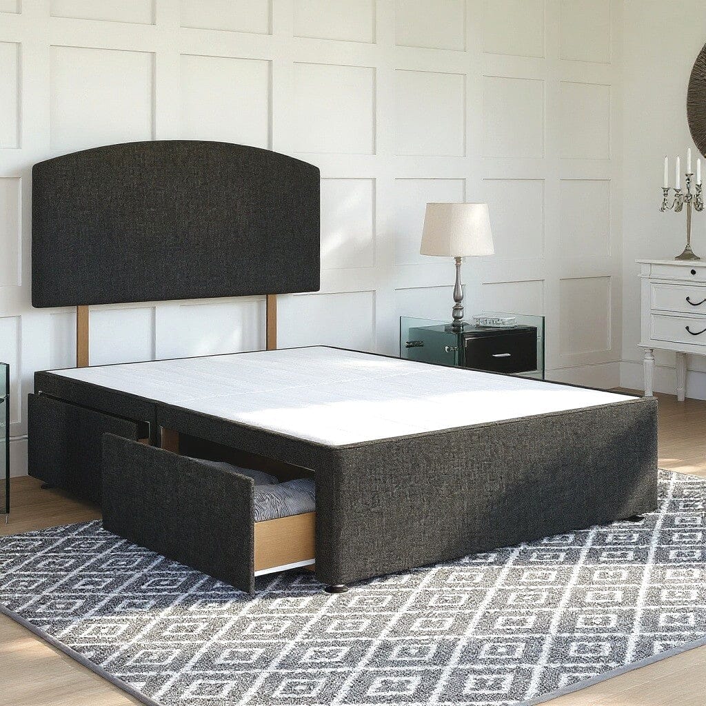 Wiltshire Divan Bed Set with Strutted Headboard Divan bed Divan Base Direct