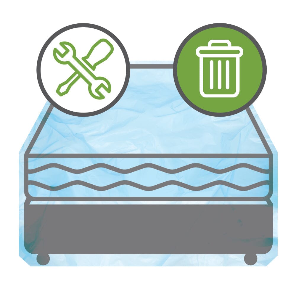 Bed Build, Installation and Removal of Packaging Delivery Upgrade Divan Base Direct