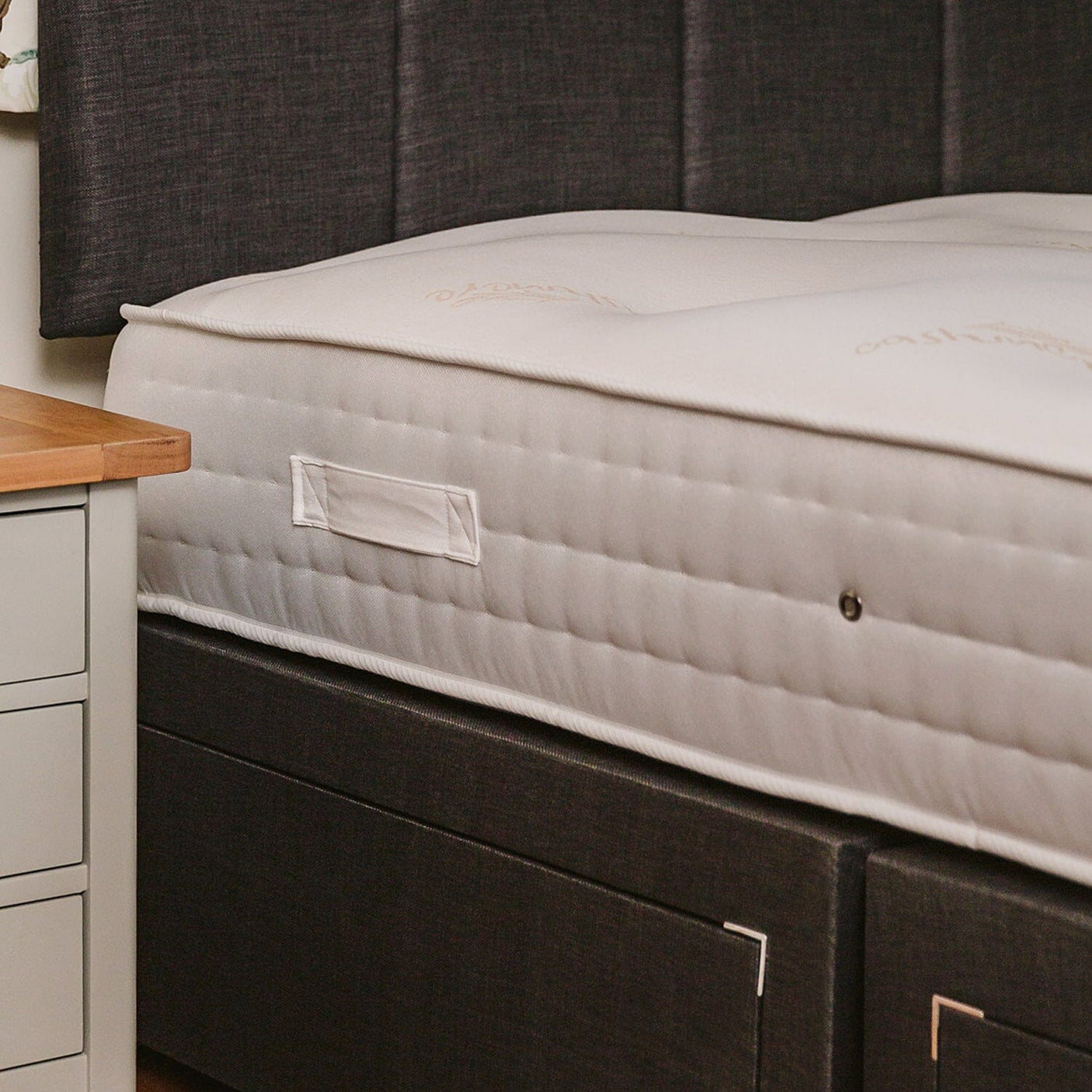 Cashmere Wool 1000 Pocket Sprung Divan Bed Set Divan Bed Set Divan Base Direct
