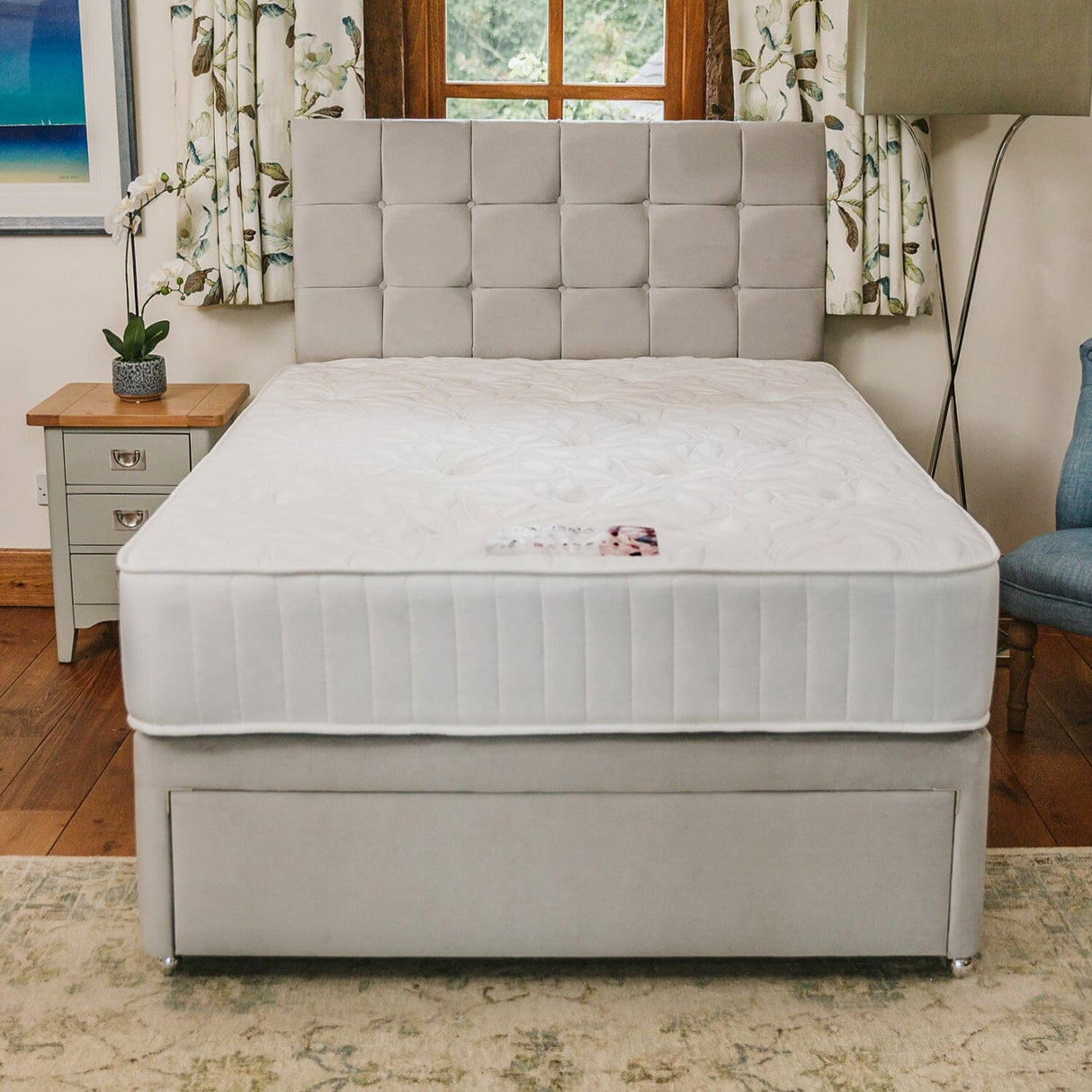 Charisma Deluxe 1000 Pocket Sprung Mattress Mattress Divan Base Direct