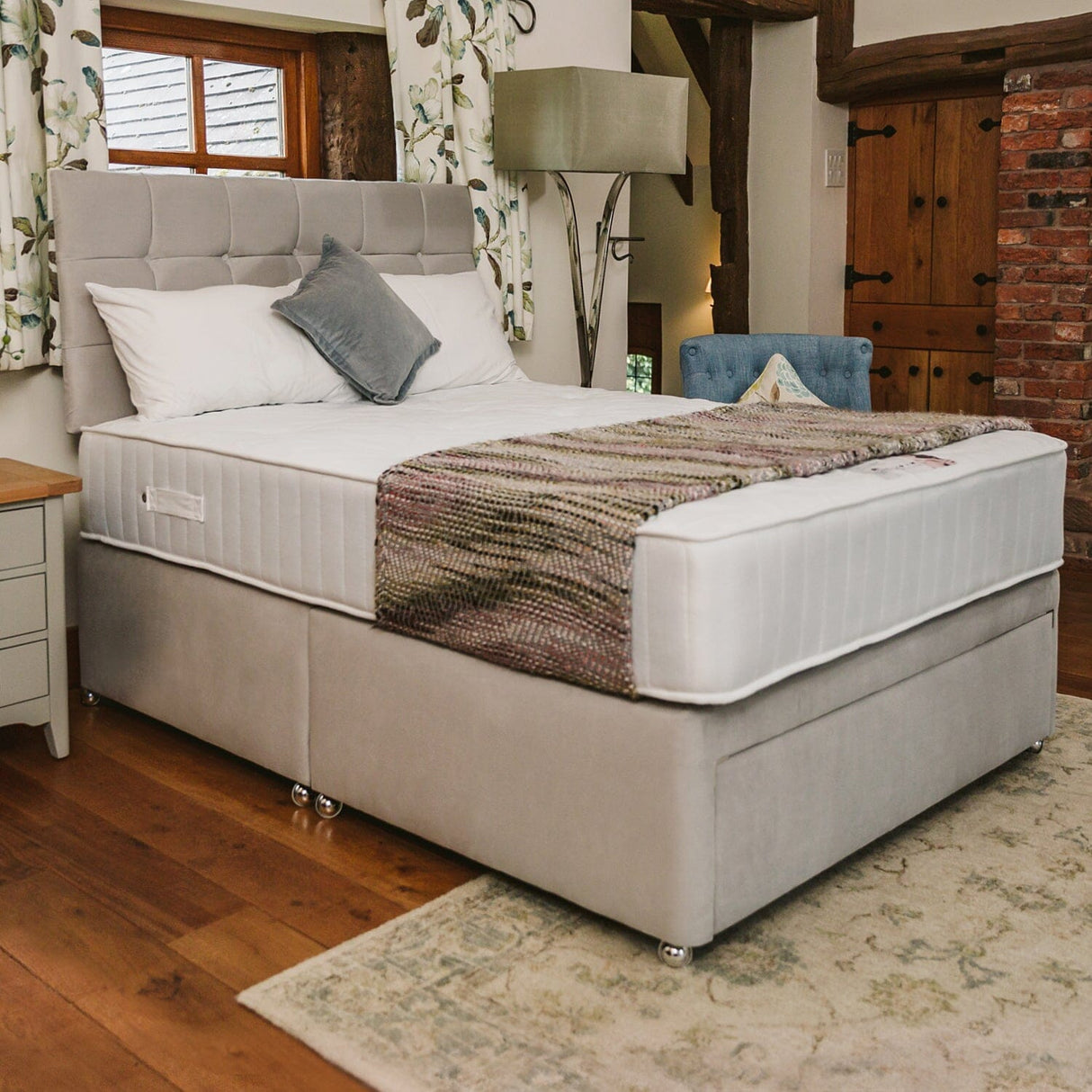 Charisma Deluxe 1000 Pocket Sprung Mattress Mattress Divan Base Direct