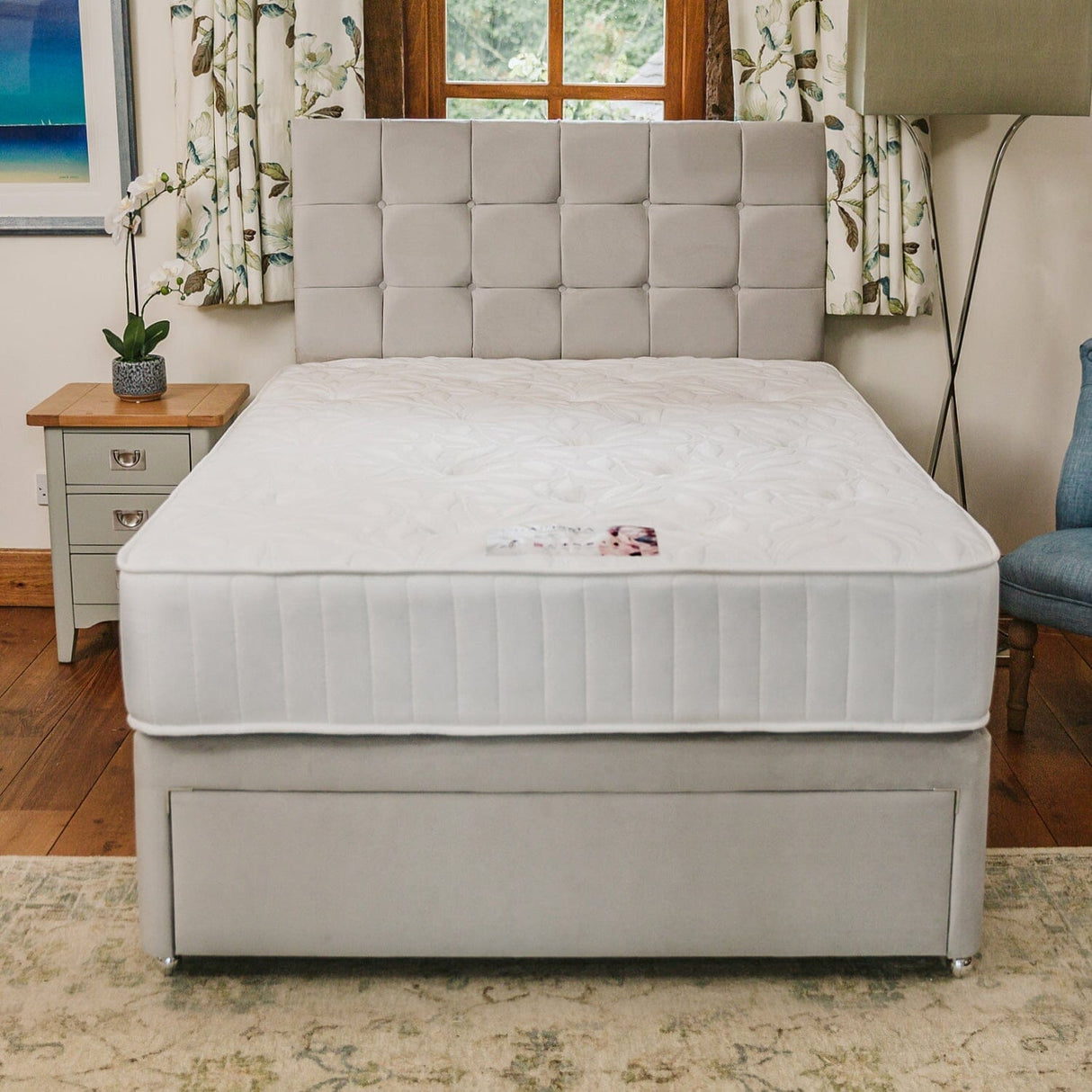 Charisma Deluxe 2000 Pocket Sprung Mattress Mattress Divan Base Direct