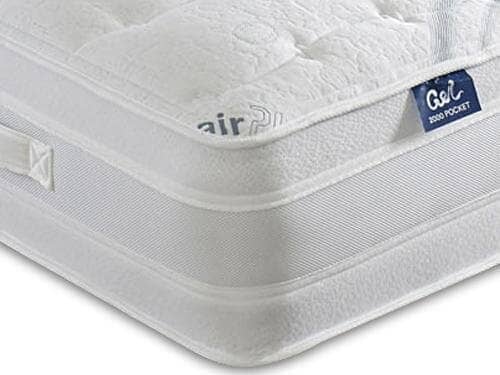 Dura Beds Air Plus Gel 1000 Pocket Sprung Gel Foam Mattress Mattress Dura