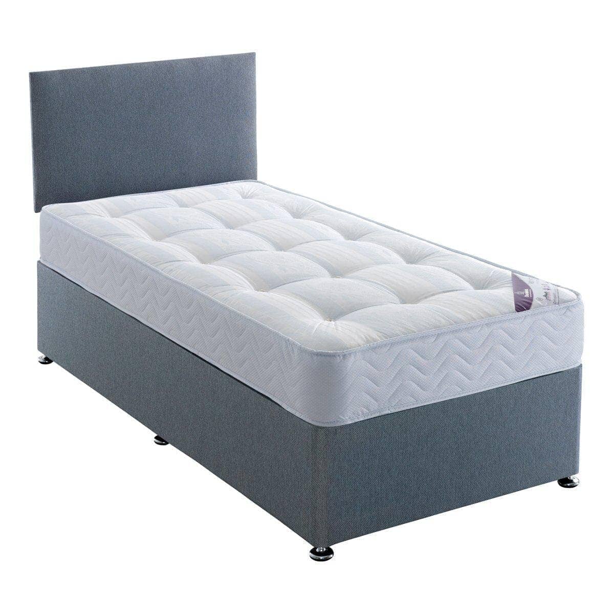 Dura Beds Ashleigh Damask Orthopaedic Sprung Divan Bed Set Divan Bed Set Dura