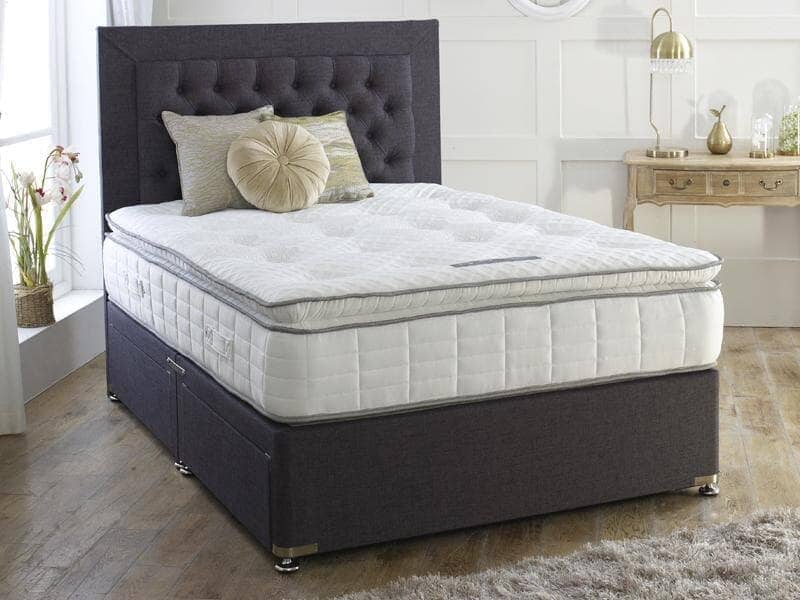 Dura Beds Cagliari 1000 Luxury Pocket Sprung Pillow Top Mattress Mattress Dura