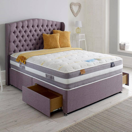 Dura Beds Cloud Lite Opulence 1500 Pocket Sprung Foam Divan Bed Set Divan Bed Set Dura
