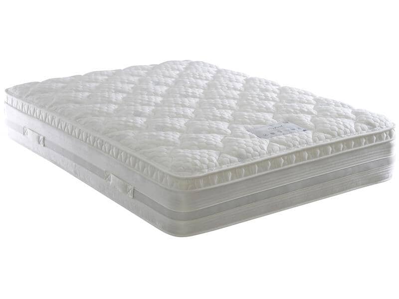 Dura Beds Oxford 1000 Pocket Sprung Memory Foam Cushioned Top Divan Bed Set Divan Bed Set Dura