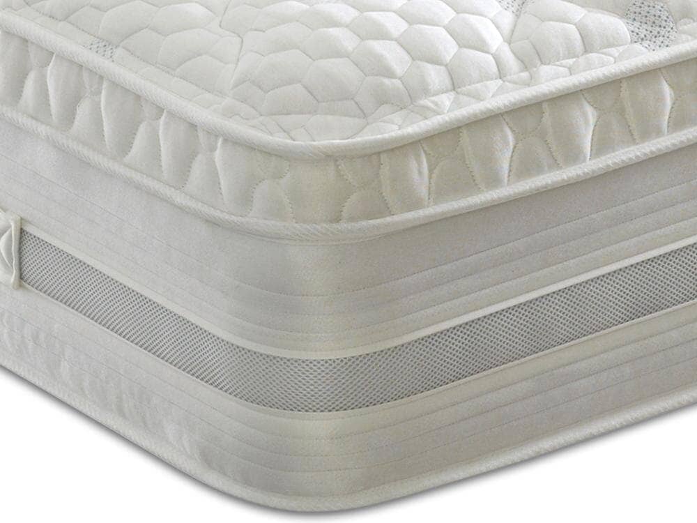Dura Beds Oxford 1000 Pocket Sprung Memory Foam Cushioned Top Mattress Mattress Dura
