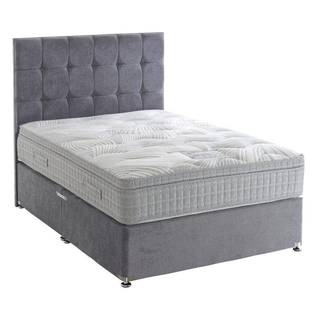 Dura Beds Savoy 1000 Pocket Sprung Cushioned Top Divan Bed Set Divan Bed Set Dura