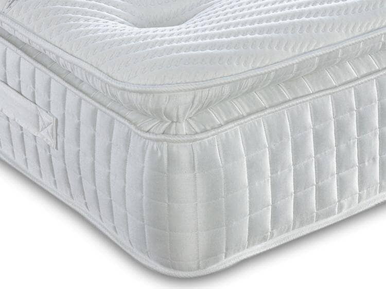 Dura Beds Sicily 2000 Pocket Sprung Pillow Top Mattress Mattress Dura