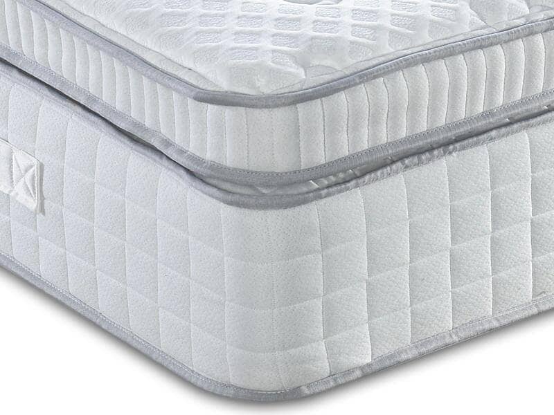 Dura Beds Turin 2000 Pocket Sprung Box Pillow Top Mattress Mattress Dura