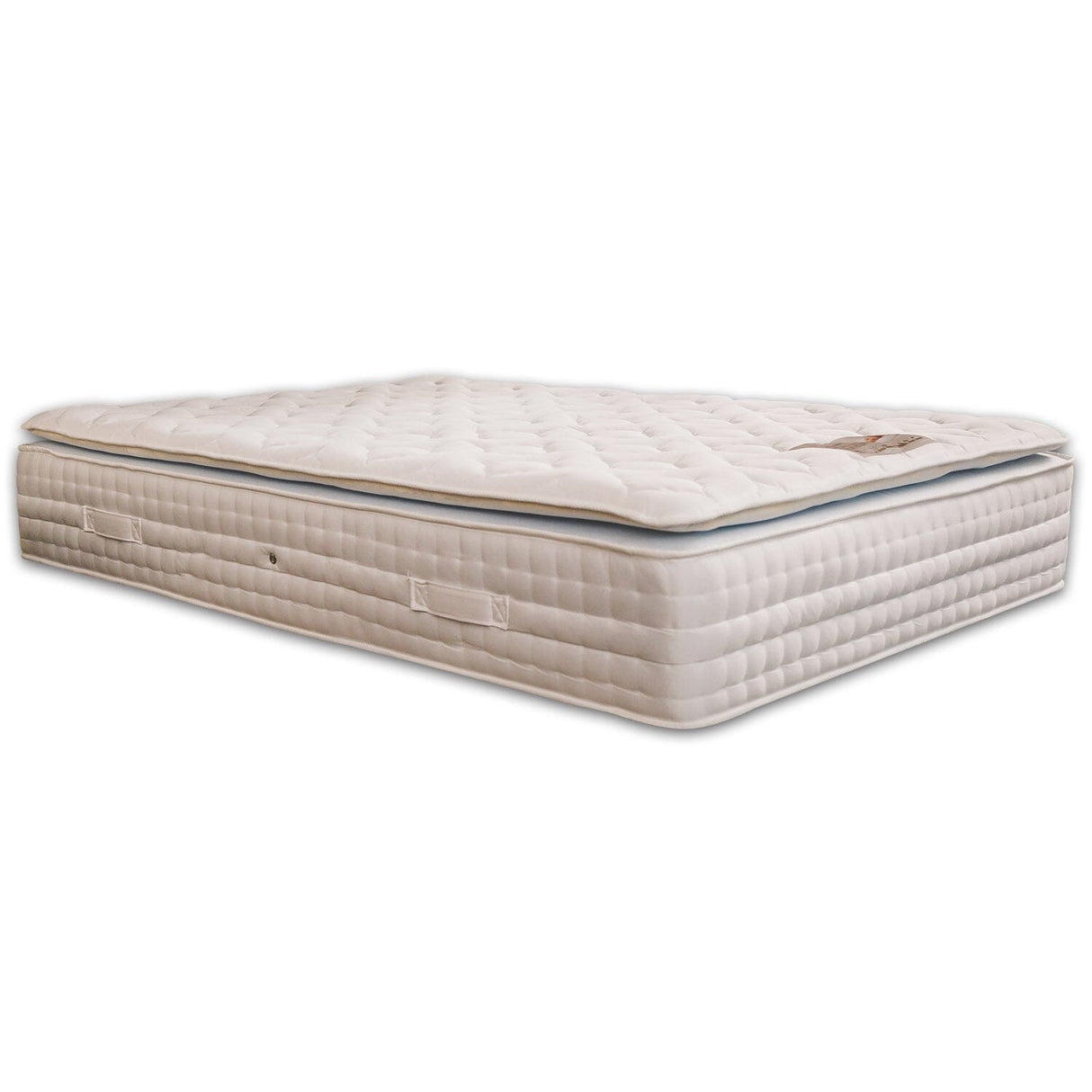 Nova 1000 Pocket Sprung Natural Fillings Pillow Top Memory Foam Cushioned Mattress Mattress Divan Base Direct