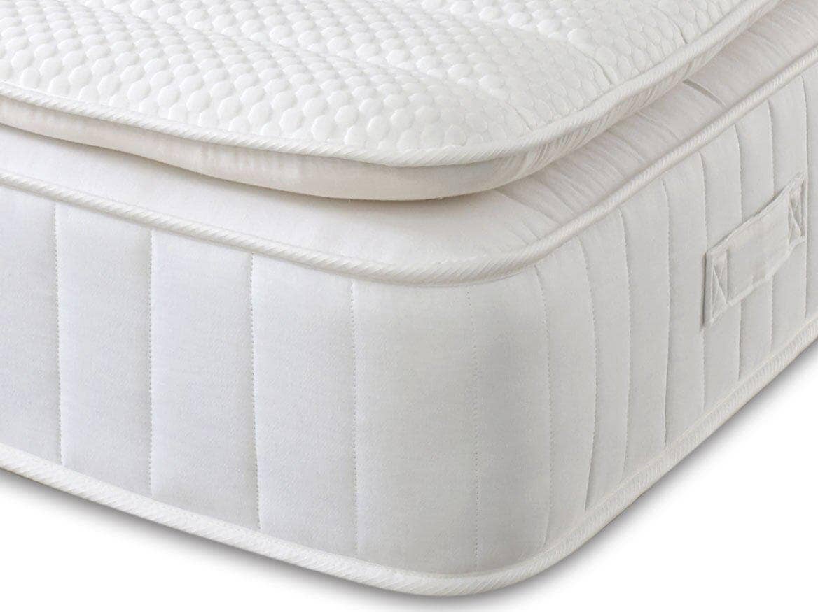 Shire Essentials 1000 Pocket Sprung Memory Foam Pillow Top Mattress Mattress Shire