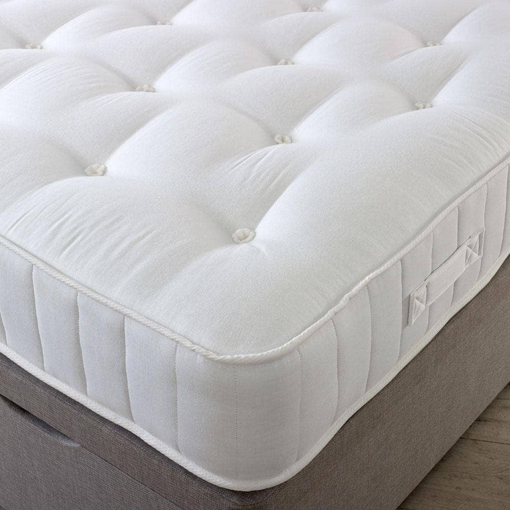 Shire Essentials 1000 Pocket Sprung Tufted Divan Bed Set Divan Bed Set Shire