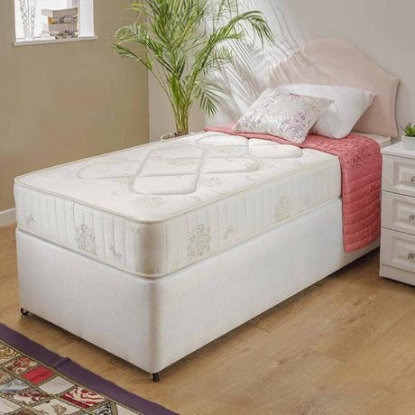 Sleep Revolution Paris Orthopaedic Coil Sprung Divan Bed Set Divan Bed Set Divan Base Direct