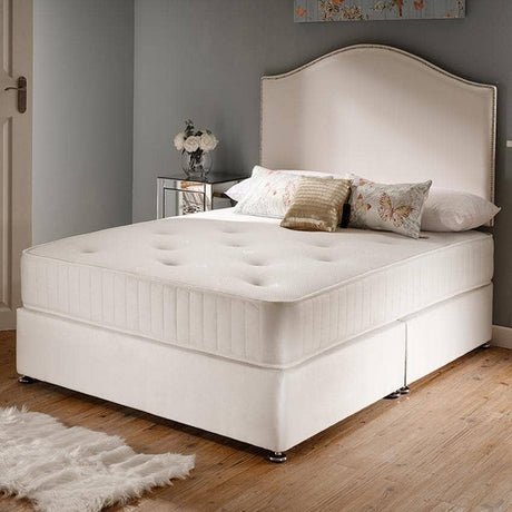 Sleep Revolution Pearl Orthopaedic Coil Sprung Divan Bed Set Divan Bed Set Divan Base Direct