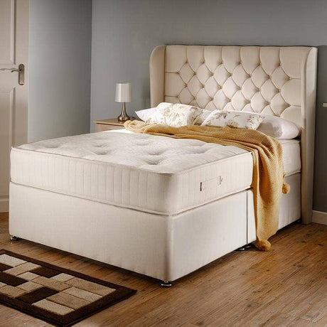 Sleep Revolution Ruby Orthopaedic Sprung Memory Foam Divan Bed Set Divan Bed Set Divan Base Direct