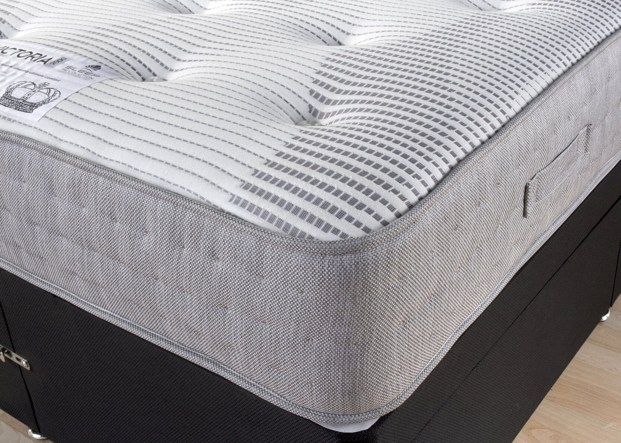 Sleep Revolution Victoria 2000 Pocket Sprung Latex Divan Bed Set Divan Bed Set Divan Base Direct