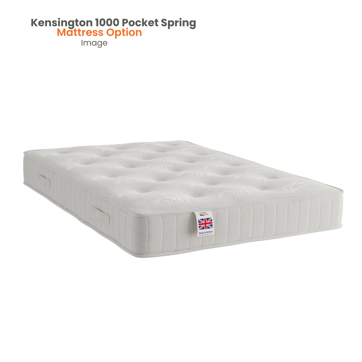 Kids Low Divan Bed on Chrome Glides