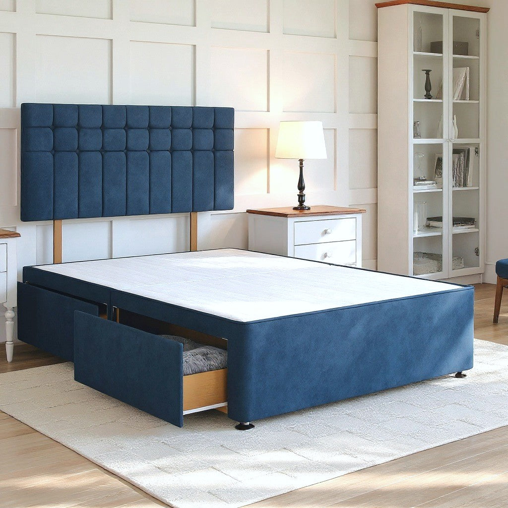Amalfi Divan Bed Set with Strutted Headboard